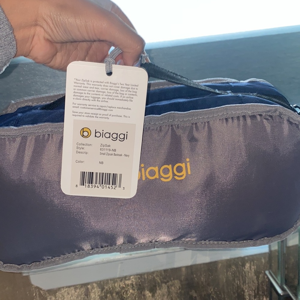 Biaggi Zipsack bag 💙